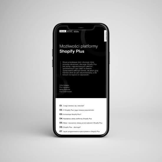 Możliwości platformy Shopify Plus